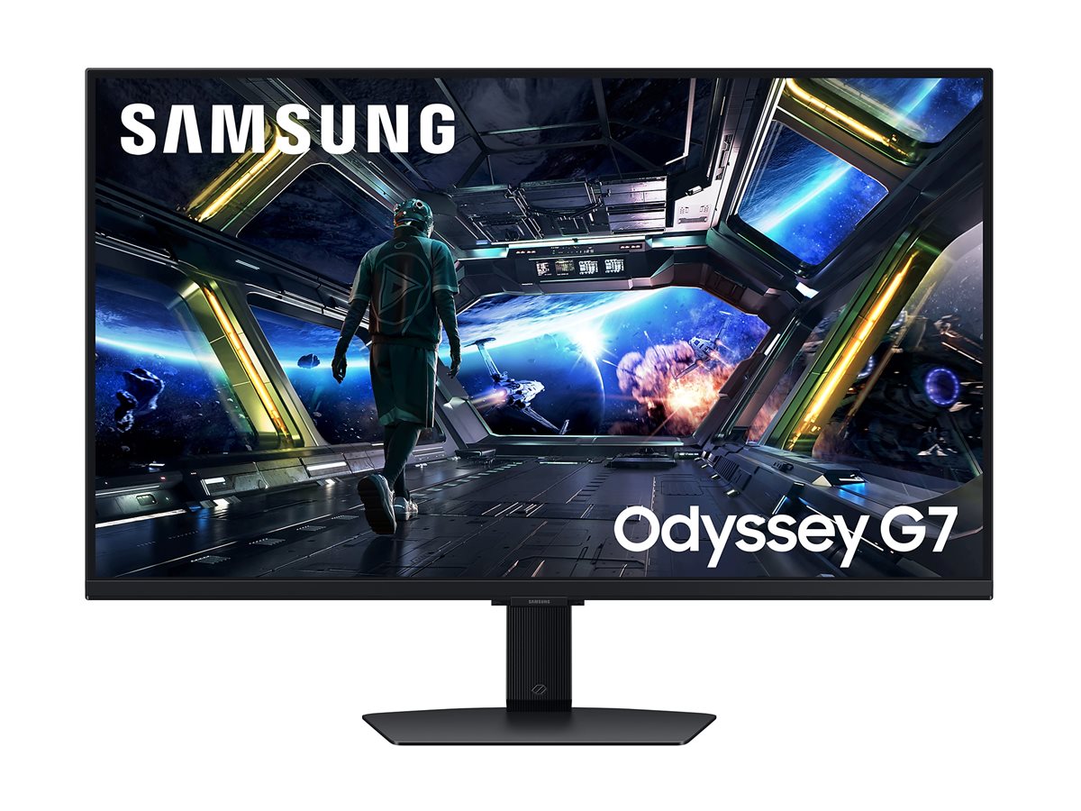Samsung Odyssey G7 S32DG702EU - G70D Series - LED-Monitor - Smart - Gaming - 80 cm (32")3840 x 2160 4K UHD (2160p) @ 144 Hz - Fast IPS - 350 cd/m² - 1000:1 - DisplayHDR 400 - 1 ms - 2xHDMI - DisplayPo