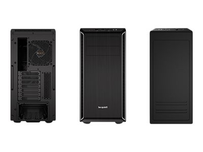 Be Quiet! Pure Base 600 - Tower - ATX - keine Spannungsversorgung (ATX / PS/2)Silber - USB/Audio