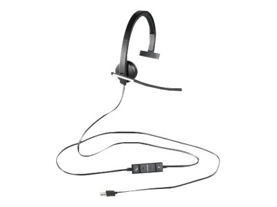 Logitech USB Headset Mono H650e - Headset - On-Earkabelgebunden