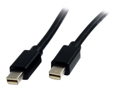 StarTech.com 2 m Mini DisplayPort Kabel - 4K x 2K Ultra HD Video - Mini DP 1.2(Stecker) auf Mini DP(Stecker) Monitor Kabel - mDP Kabel kann mit Thunderbolt 2 Ports arbeiten - M/M (MDISP2M)DisplayPort-