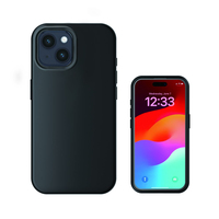 4smarts 540579, Cover, Apple, iPhone 15, 15,5 cm (6.1"), Schwarz