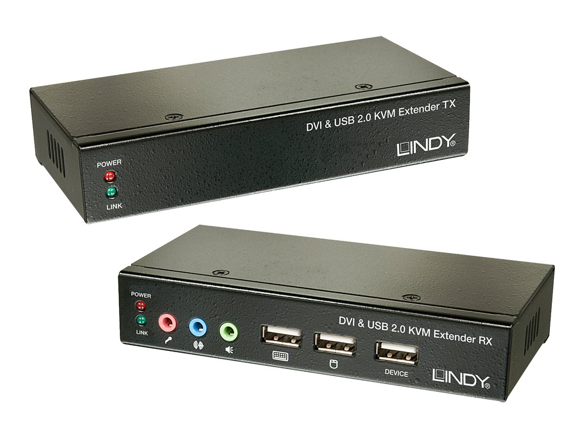 Lindy Cat.5 KVM Extender Classic - KVM-/USB-ExtenderUSB - bis zu 50 m