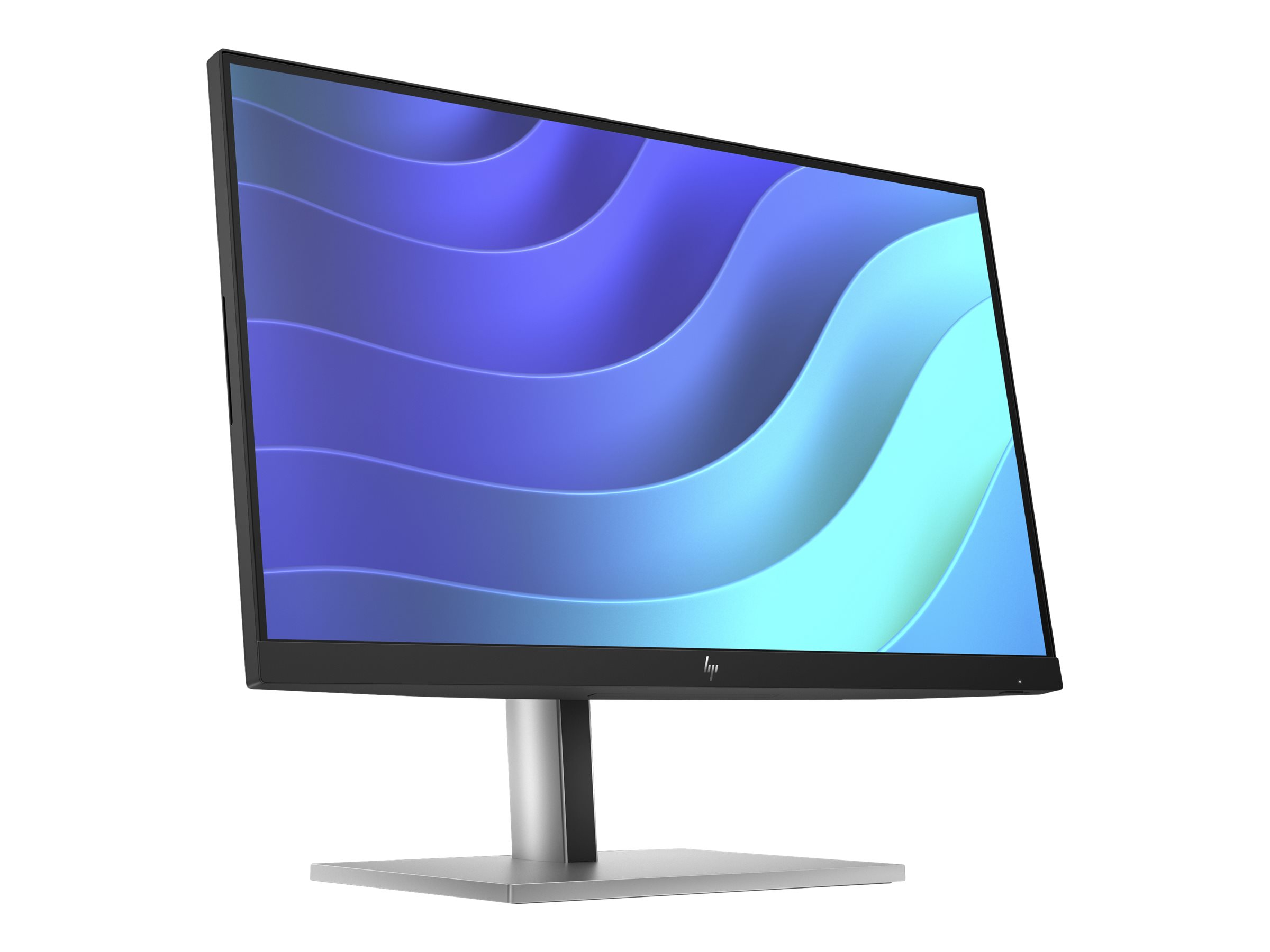 HP E22 G5 - E-Series - LED-Monitor - 54.6 cm (21.5")1920 x 1080 Full HD (1080p) @ 75 Hz - IPS - 250 cd/m² - 1000:1 - 5 ms - HDMI - DisplayPort - USB - Schwarz - schwarz und silber (Ständer)