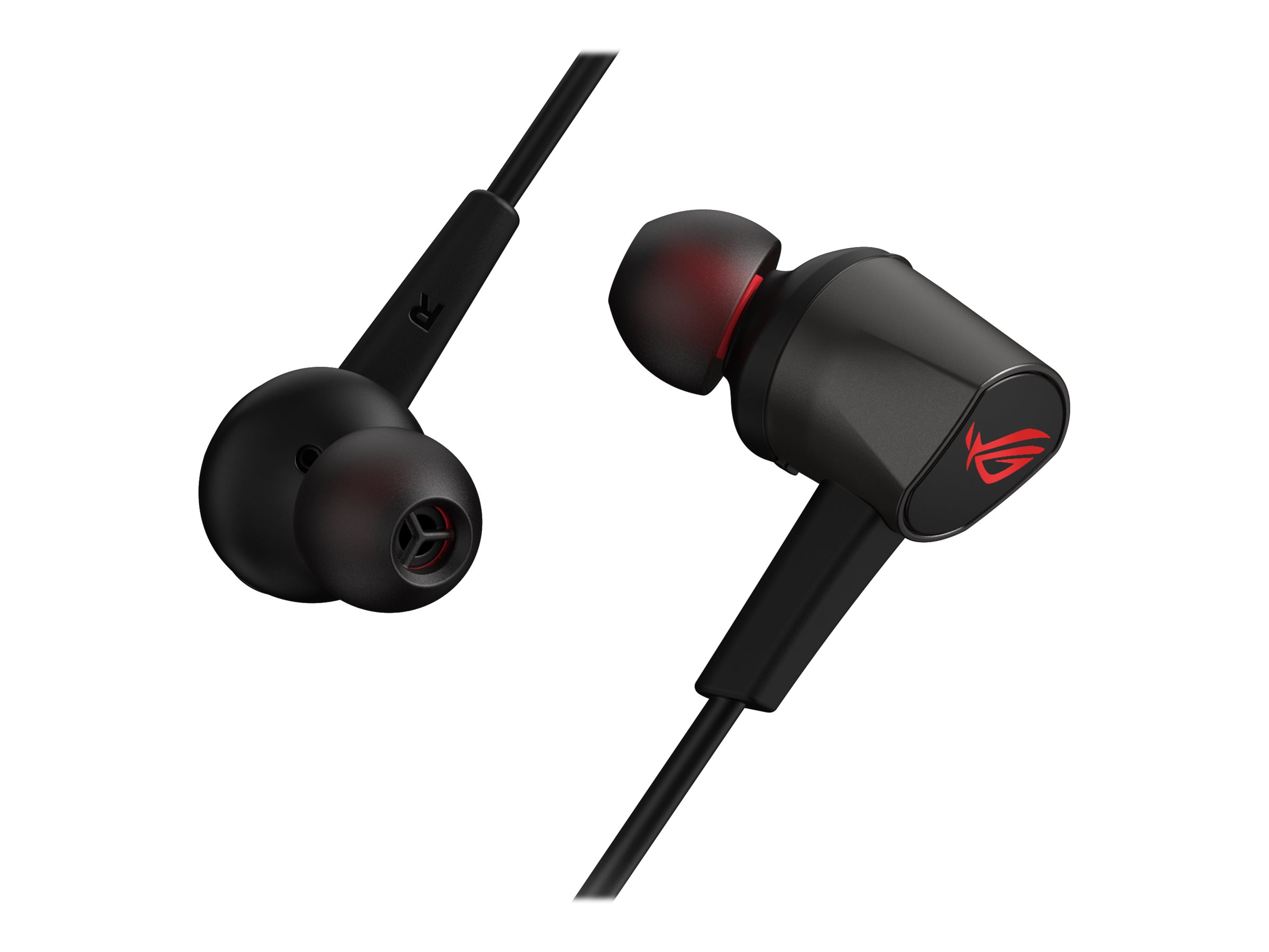 ASUS ROG Cetra Core II, Kabelgebunden, Gaming, 20 - 40000 Hz, 18 g, Kopfhörer, SchwarzROG Cetra II Core In-Ear-Gaming-Kopfhörer (Treiber aus Flüssigsilikonkautschuk (LSR) - 3,5-mm-Stecker - kompatibel