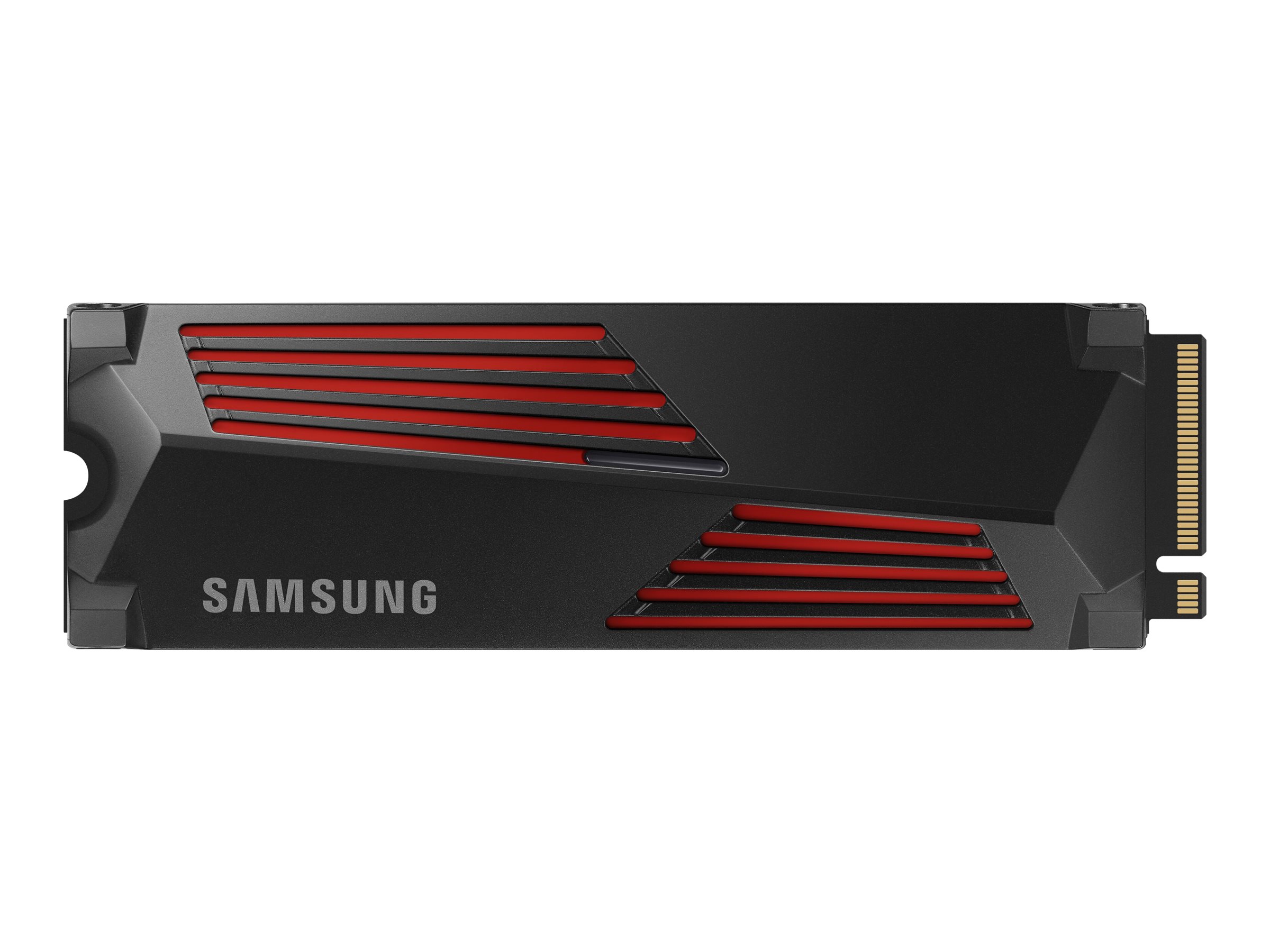 Samsung 990 PRO MZ-V9P2T0GW - SSD - verschlüsselt - 2 TB - intern - M.2 2280 - PCIe 4.0 x4 (NVMe)256-Bit-AES - TCG Opal Encryption 2.0 - integrierter Kühlkörper