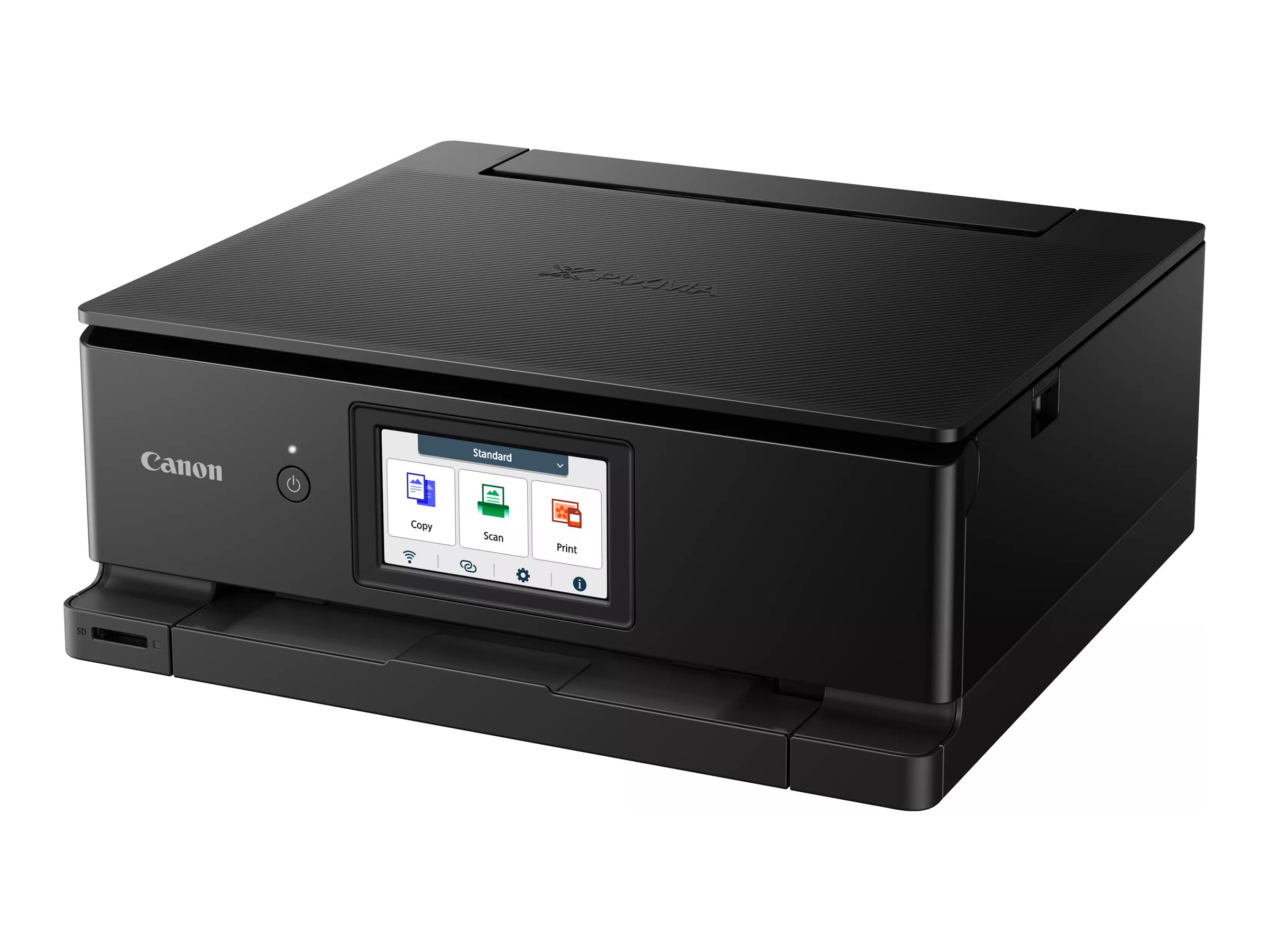 Canon PIXMA TS8750 - Multifunktionsdrucker - Farbe - Tintenstrahl - Legal (216 x 356 mm)(Original) - A4/Legal (Medien) - bis zu 15 ipm (Drucken) - 200 Blatt - USB 2.0 - Wi-Fi(ac) - Schwarz