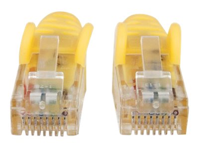 Intellinet Network Patch Cable, Cat6, 5m, Yellow, CCA, U/UTP, PVC, RJ45, Gold Plated Contacts, Snagless, Booted, , Polybag - Patch-Kabel - RJ-45 (M) zu RJ-45 (M) - 5 m - UTP - CAT 6 - geformt - ohne H
