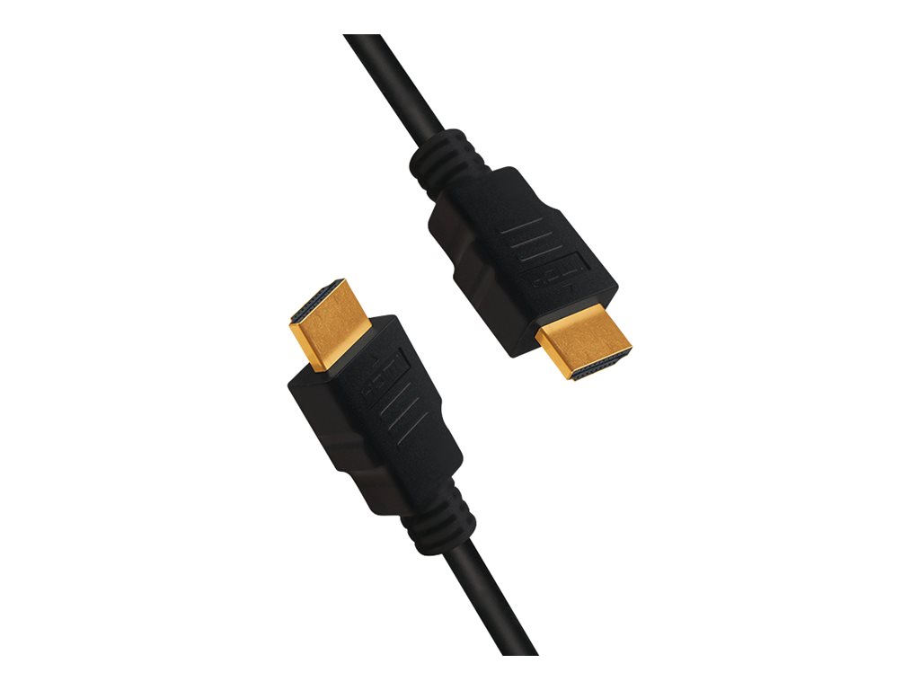 LogiLink HDMI-Kabel mit Ethernet - HDMI männlichzu HDMI männlich - 5 m - Schwarz - 4K Unterstützung - 8K Unterstützung - 10K Unterstützung