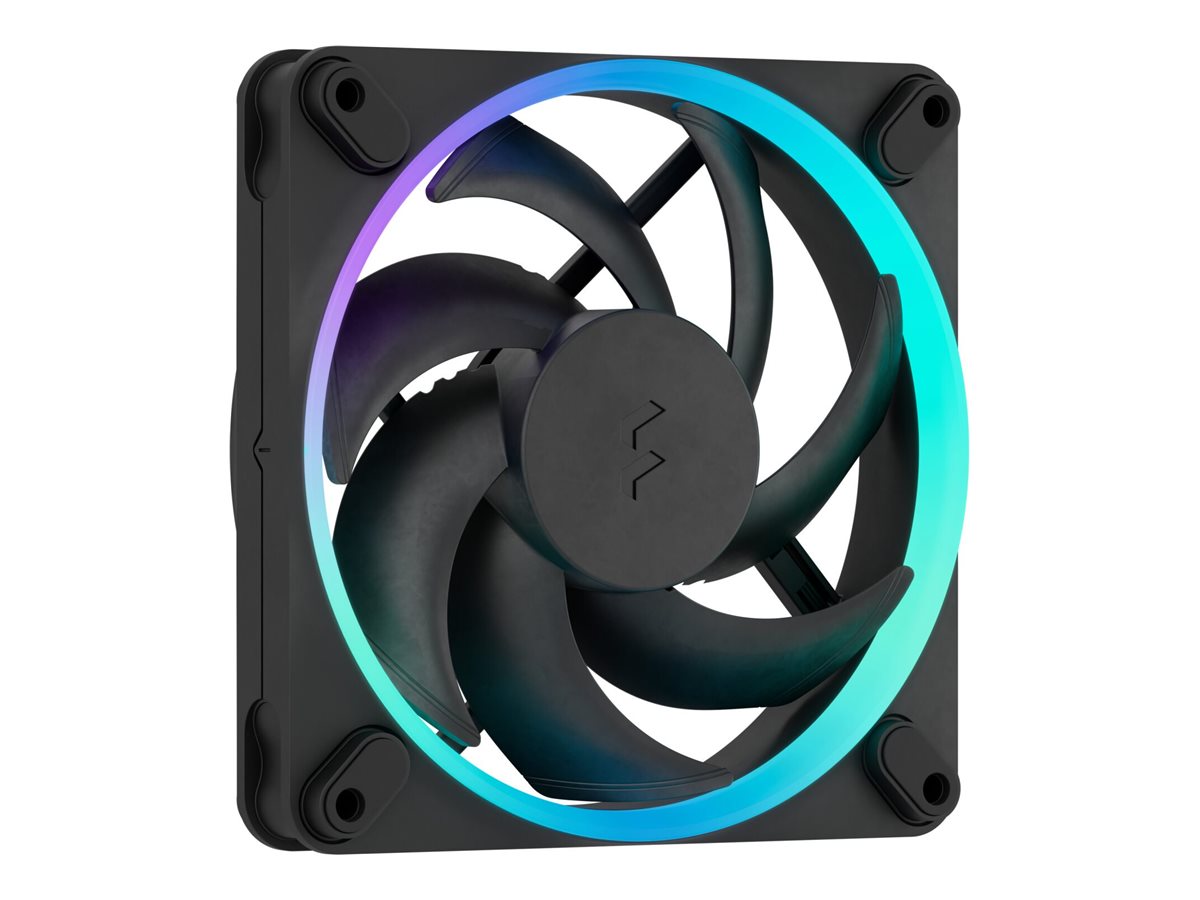 Fractal Design Momentum 12 RGB - Gehäuselüfter - 120 mm - Schwarz (Packung mit 3)120 mm - 350-2200 RPM - 28.03 dB - FDB - ARGB - 3x