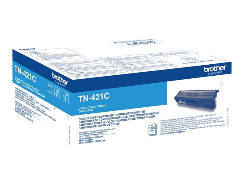 Brother TN421C - Cyan - original - Tonerpatronefür Brother DCP-L8410CDW - DCP-L8410CDWT - HL-L8360CDWMT - MFC-L8690CDW