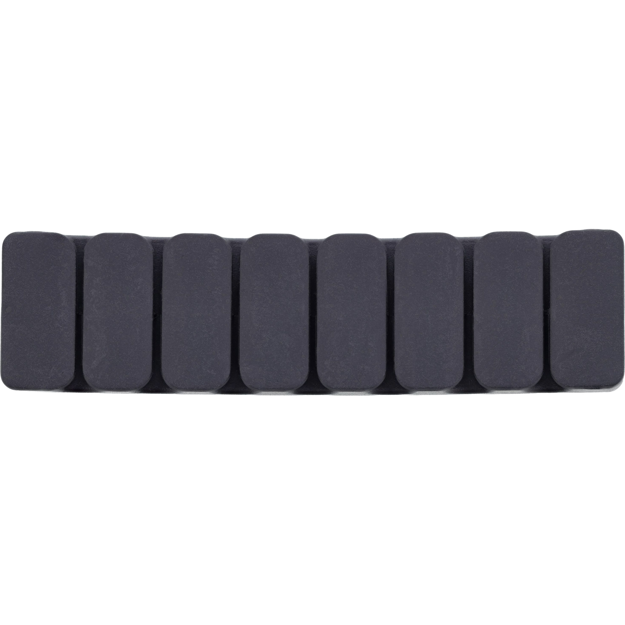 InLine 5er Pack Kabelclip - 7-fach - selbstklebend - schwarz5er Pack InLine Kabelclip - 7-fach - selbstklebend - schwarz