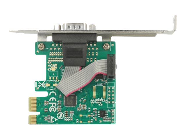 Delock PCI Express Card to 1 x Serial RS-232Serieller Adapter - PCIe 2.0 Low-Profile - RS-232 x 1