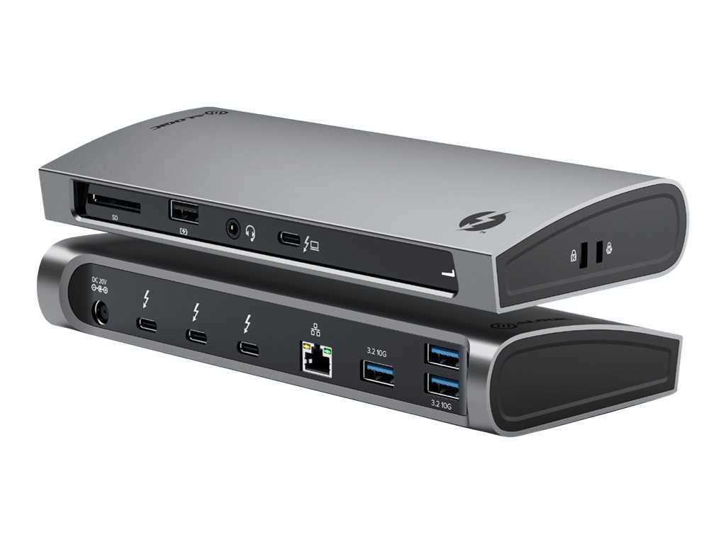 Alogic Dockingstation - Thunderbolt 4 - 3 xThunderbolt - 1GbE