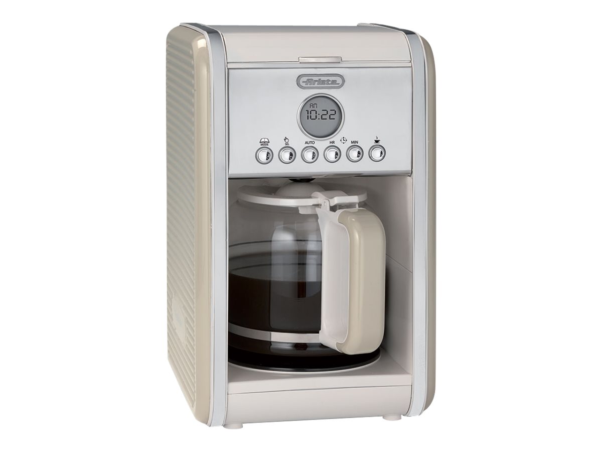 Ariete 1342 Vintage - Kaffeemaschine - 12 Tassenbeige