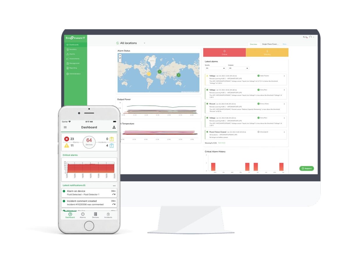 APC EcoStruxure IT Expert Access - Abonnement-Lizenz (1 Monat)25 Knoten