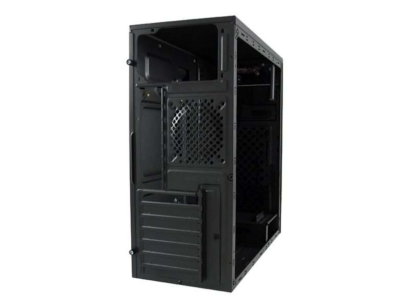 LC-Power Classic 7037B - Tower - ATX - keineSpannungsversorgung - Schwarz - Gebürstetes Aluminium / Schwarz - USB/Audio