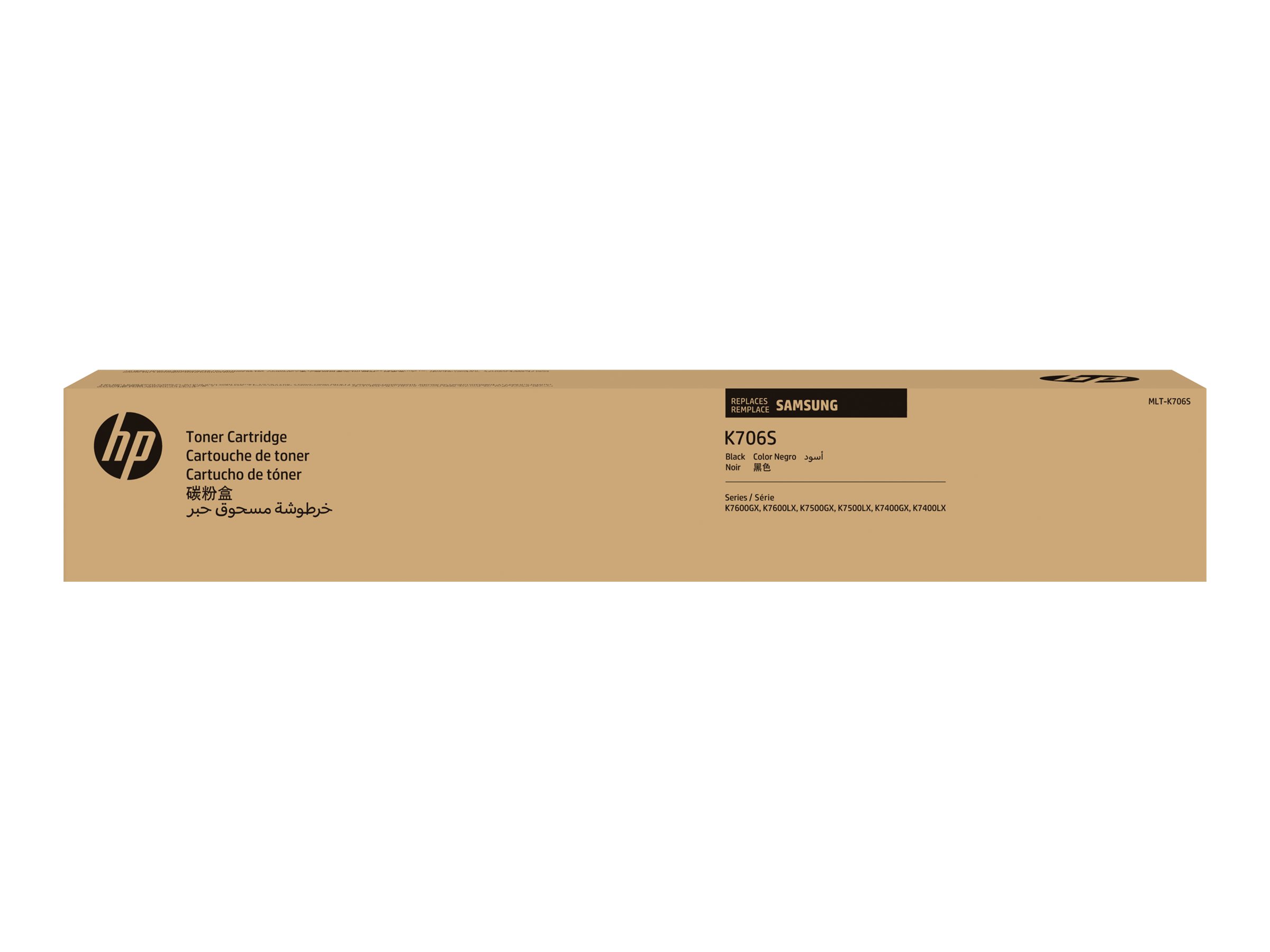 HP MLT-K706S - Schwarz - original - Tonerpatrone (SS816A)für Samsung SL-K703 - SL-K706; MultiXpress SL-K705 - SL-K7400 - SL-K7500 - SL-K7600