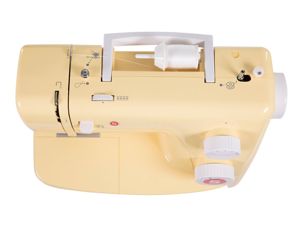 Singer 3223Y - Nähmaschine - 23 Stiche - 1 vier-SchrittKnopfloch - Gelb