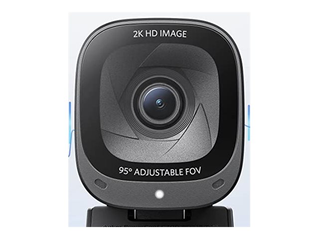 Anker Innovations Anker PowerConf C200 - Webcam - Farbe - 2KAudio - USB-C - MJPEG - YUV