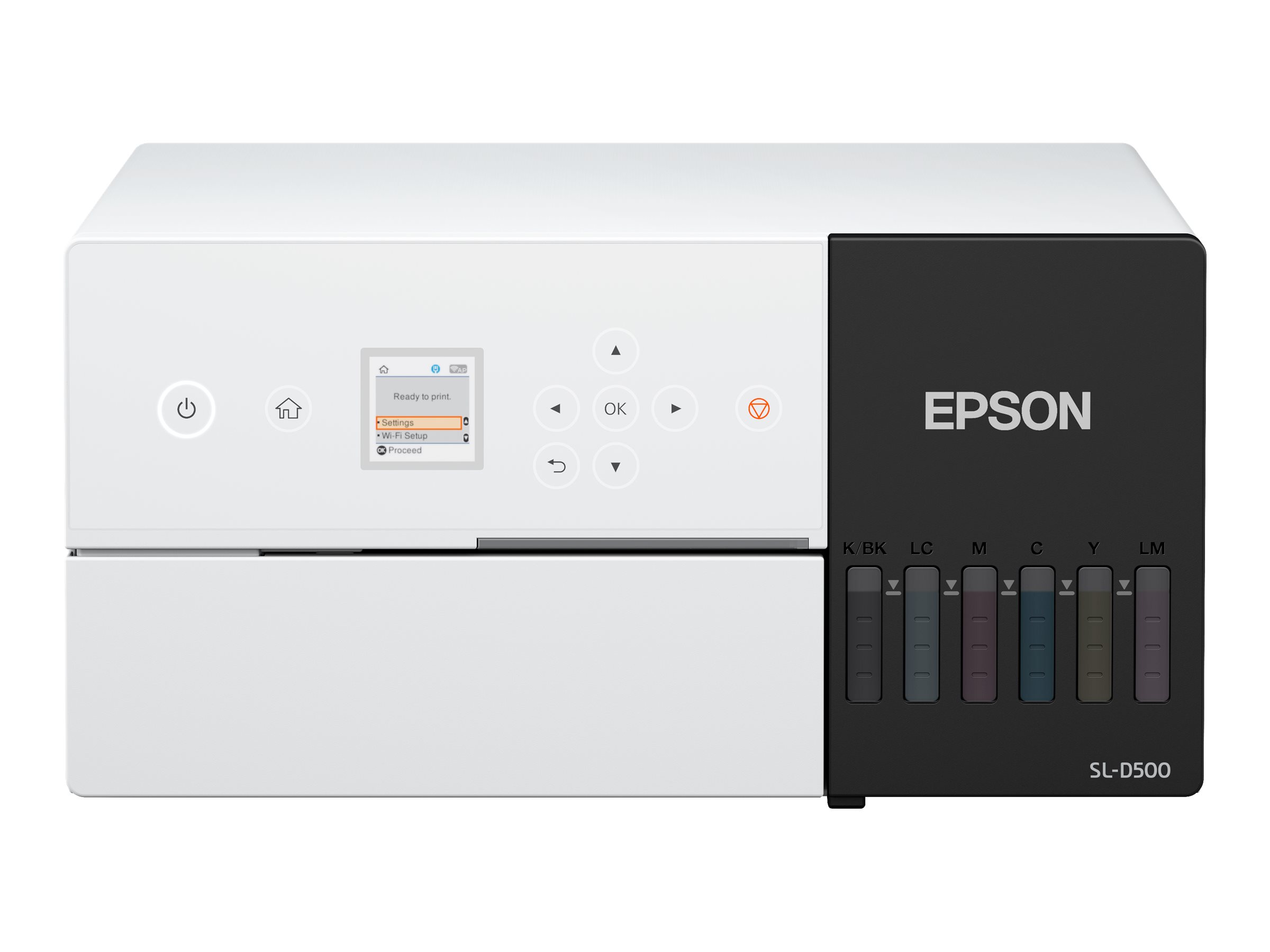 Epson SURELAB SL-D500 - Drucker - Farbe - piezoelektrischer Tintendrucker - CISS - 100 x 150 mm - 1440 x 720 dpi - bis zu 4.17 Abzüge/Min. (einfarbig)/ bis zu 4.17 Abzüge/Min. (Farbe) - Kapazität: 100
