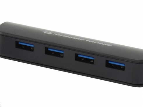 Conceptronic C4PUSB3 - Hub - 4 x SuperSpeed USB3.0 - Desktop
