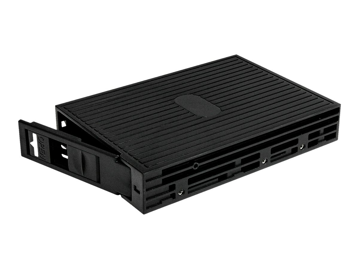 StarTech.com 2,5 Zoll SAS / SATA / SSD auf 3,5" SATA Festplatten Konverter - Laufwerksschachtadapter - 3,5" auf 2,5" (8.9 cm to 6.4 cm)Schwarz - für P/N: S352BU33HR - SATDOCK5U3ER - SATDUP11IMG - SATE
