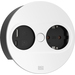 Bachmann 946.204 TWIST 2 1xCEE7/3 1xUSB A/C RAL9010 rund - Steckdosenleiste