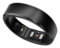 RINGCONN Gen 2, Smart-Ring Aktivitäts-Tracker, 13,5 mAh, Wasserfest, IP68Smart Ring - Bluetooth 5.0 - IP68 - 12 mAh - Größe 8 - 2-3 g - Schwarz