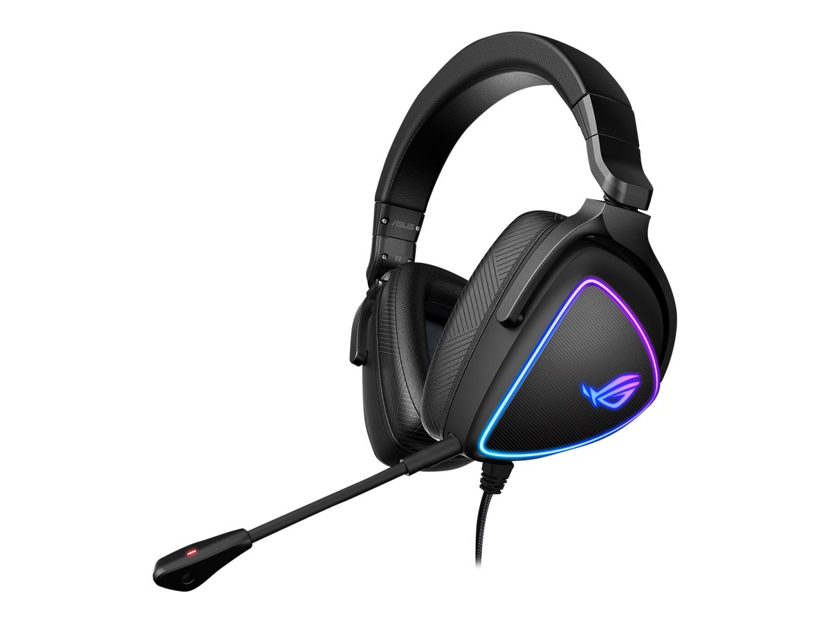 ASUS ROG Delta S - Headset - ohrumschließendkabelgebunden - USB - USB-C - Schwarz