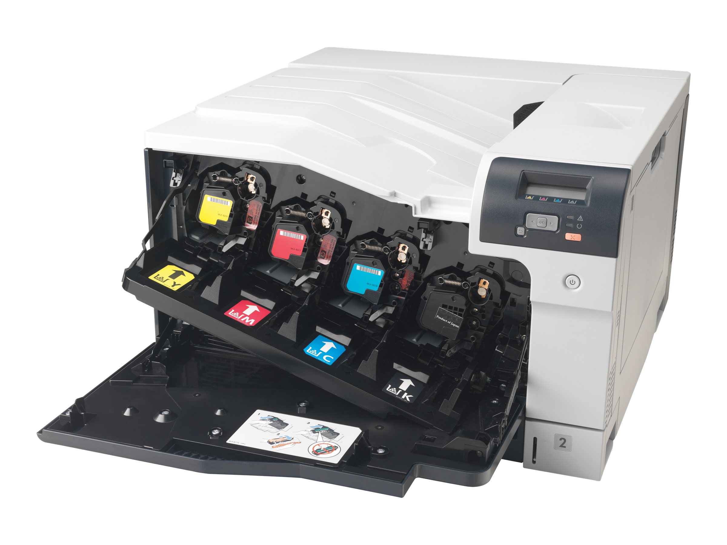 HP Color LaserJet Professional CP5225dn - Drucker - Farbe - Duplex - Laser - A3 - 600 dpi - bis zu 20 Seiten/Min. (einfarbig)bis zu 20 Seiten/Min. (Farbe) - Kapazität: 350 Blätter - USB - LAN
