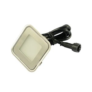 Synergy 21 Argos, Metallisch, IP67, Edelstahl, Gehärtetes Glas, 0,9 W, LED, 12 Glühbirne(n)0.9 W - 12 VDC - IP67 - 58 x 58 x 9mm - 0.07kg