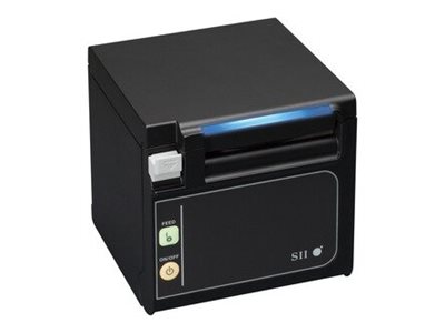 Seiko Instruments RP-F10 series - BelegdruckerThermozeile - 8 cm Rolle - 203 dpi - bis zu 250 mm/Sek. - USB - LAN - USB-Host - Cutter - Schwarz