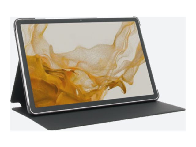 Mobilis RE.LIFE - Flip-Hülle für Tablet - Eco-Designmit Flap - Kunstleder - Schwarz - für Samsung Galaxy Tab S9 - Tab S9 FE