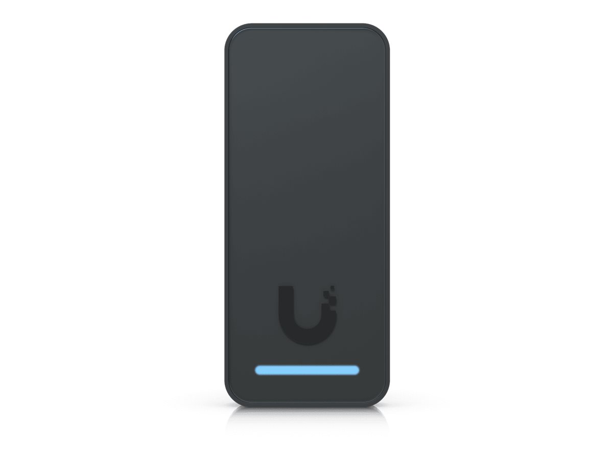 Ubiquiti UniFi Access Reader G2 - Bluetooth/NFC-Näherungsleserkabelgebunden - NFC - Bluetooth 4.1 LE - Mifare - 13.56 MHz - 10/100 Ethernet - Schwarz