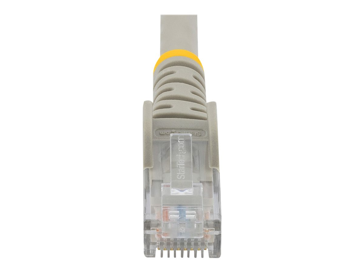 StarTech.com 10m CAT6 Ethernet Cable, 10 Gigabit Snagless RJ45 650MHz 100W PoE Patch Cord, CAT 6 10GbE UTP Network Cable w/Strain Relief, Grey, Wiring is UL Certified/TIA - Category 6 - 24AWG (N6PATC1