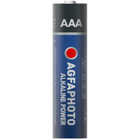 AgfaPhoto 110-859330, Einwegbatterie, AAA, Alkali, 1,5 V, 48 Stück(e), Schwarz, Blau, Rot, Weiß