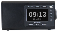 Soundmaster DAB900SW, Tragbar, Analog & Digital, DAB+, FM, 5 W, LCD, 10,9 cm (4.3")DAB+/FM-RDS-Radio - 4.3"-Display - USB-C - BT - 3.5 mm - 1 x 5 W RMS - DC 12 V/1 A - 25 x 14.2 x 13.5 cm - Schwarz