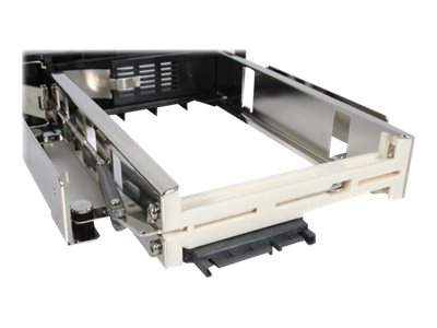 StarTech.com SATA Wechselrahmen 5,25 Zoll trägerlos - Mobiles Festplatten Speicher Rack für 8,9cm (3,5)Hot Swap HDD in Schwarz - Mobiles Speicher-Rack - 3.5" (8.9 cm) - Schwarz - für P/N: 25SAT35HDD -