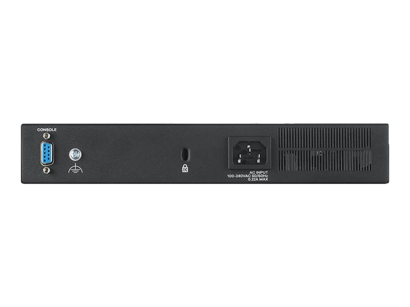 ZyXEL GS2220-10 - Switch - managed - 8 x 10/100/1000+ 2 x Kombi-Gigabit-SFP - an Rack montierbar - wandmontierbar