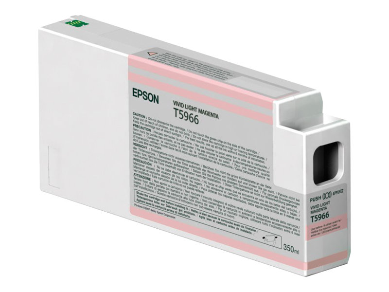 Epson T5966 - 350 ml - Vivid Light Magentaoriginal - Tintenpatrone - für Stylus Pro 7890 - Pro 7900 - Pro 9890 - Pro 9900 - Pro WT7900