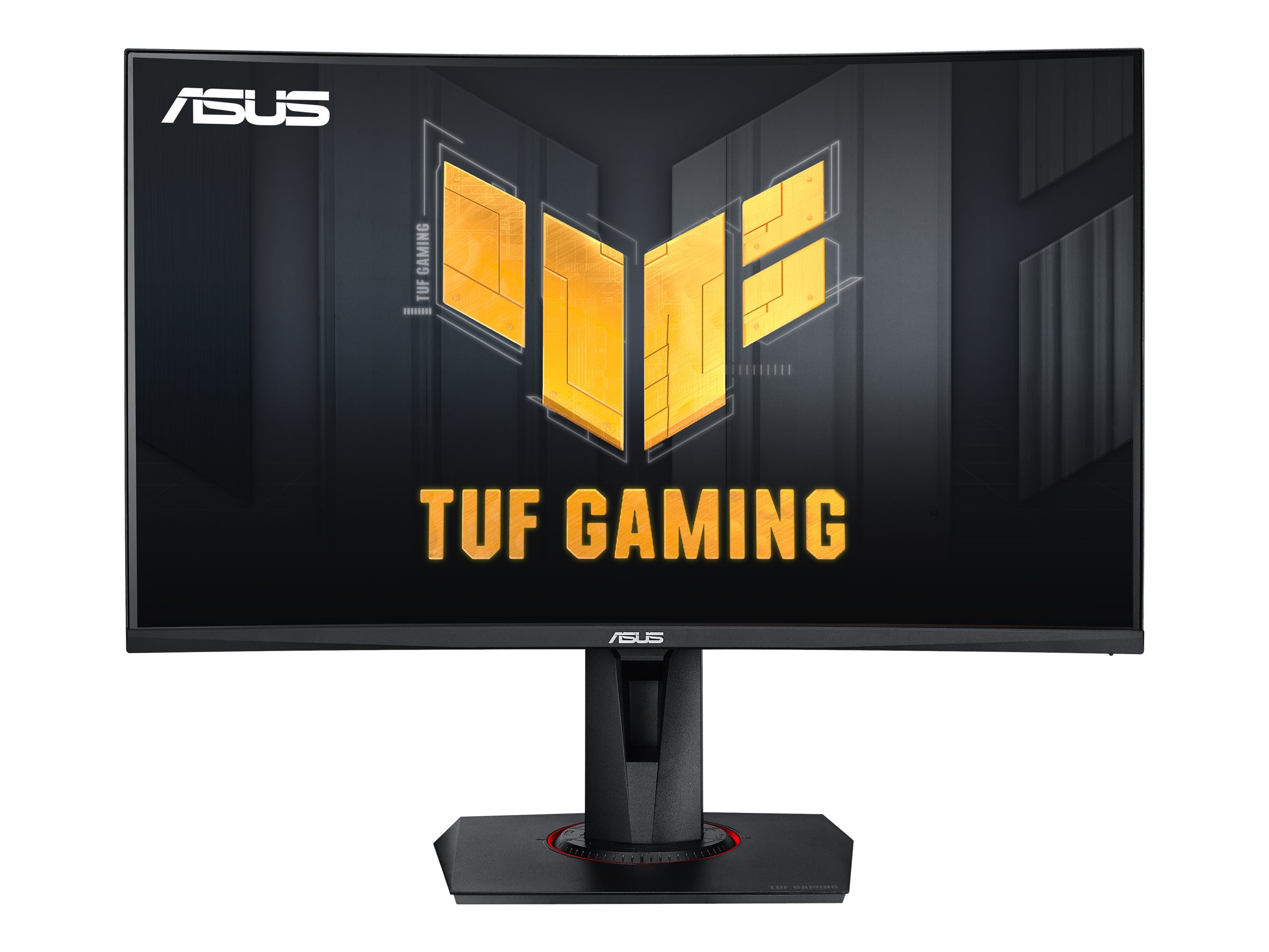 ASUS TUF Gaming VG27VQM - LED-Monitor - Gaming - gebogen - 68.5 cm (27")1920 x 1080 Full HD (1080p) @ 240 Hz - VA - 350 cd/m² - 3000:1 - HDR10 - 1 ms - 2xHDMI - DisplayPort - Lautsprecher - Schwarz