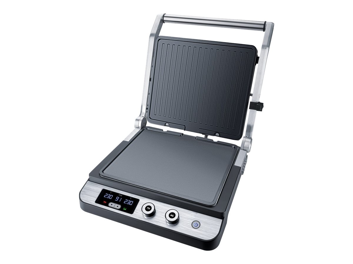 Steba FG 120 - Grill - elektrisch - 648 qcmEdelstahl/Schwarz