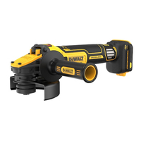 DEWALT DCG409VSNT-XJ, 9000 RPM, 12,5 cm, Akku, 5 Ah, Bürstenloser Motor18 Volt Akku-Winkelschleifer (125 mm) mit regulierbarer Drehzahl - Basisversion
