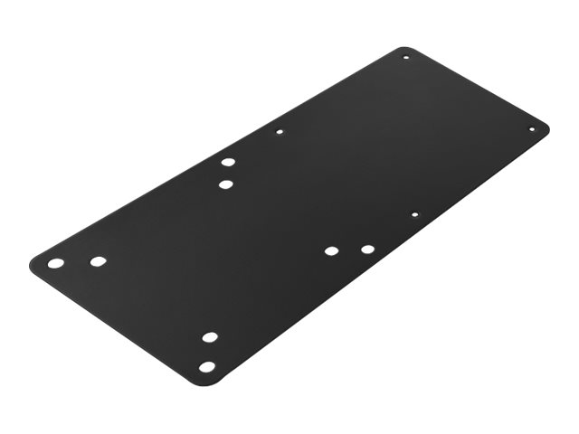 ICY BOX IB-MSA103-VM - Montagekomponente (VESA-Halterung)für Mini-PC - Stahl - Schwarz - hinter Flatpanel