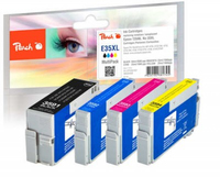 Peach PI200-637, Tinte auf Pigmentbasis, Schwarz, Cyan, Magenta, Gelb, Epson, Multi pack, Epson WorkForce Pro WF-4700 Series Epson WorkForce Pro WF-4720 DWF Epson WorkForce Pro WF-4720..., 4 Stück(e)S