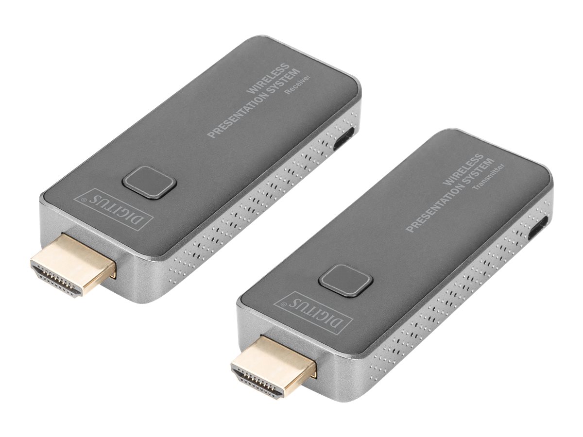 DIGITUS Click & Present Mini - Wireless Präsentations-SystemWi-Fi 5 - bis zu 50 m