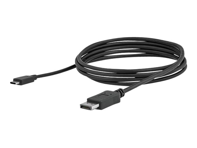StarTech.com StarTech 1,8 m USB-C auf DisplayPort Adapter Kabel - 4K 60Hz - DisplayPort-Kabel - USB-C (M)zu DisplayPort (M) - Displayport 1.2/Thunderbolt 3 - 1.8 m - Unterstützung für 4K60Hz (3840 x 2