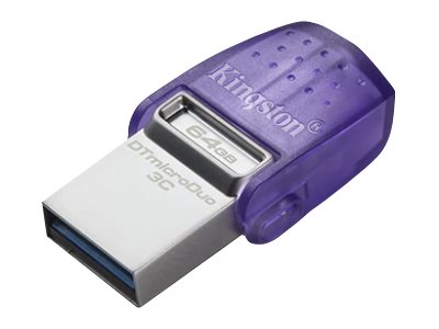 Kingston DataTraveler microDuo 3C - USB-Flash-Laufwerk64 GB - USB 3.2 Gen 1 / USB-C