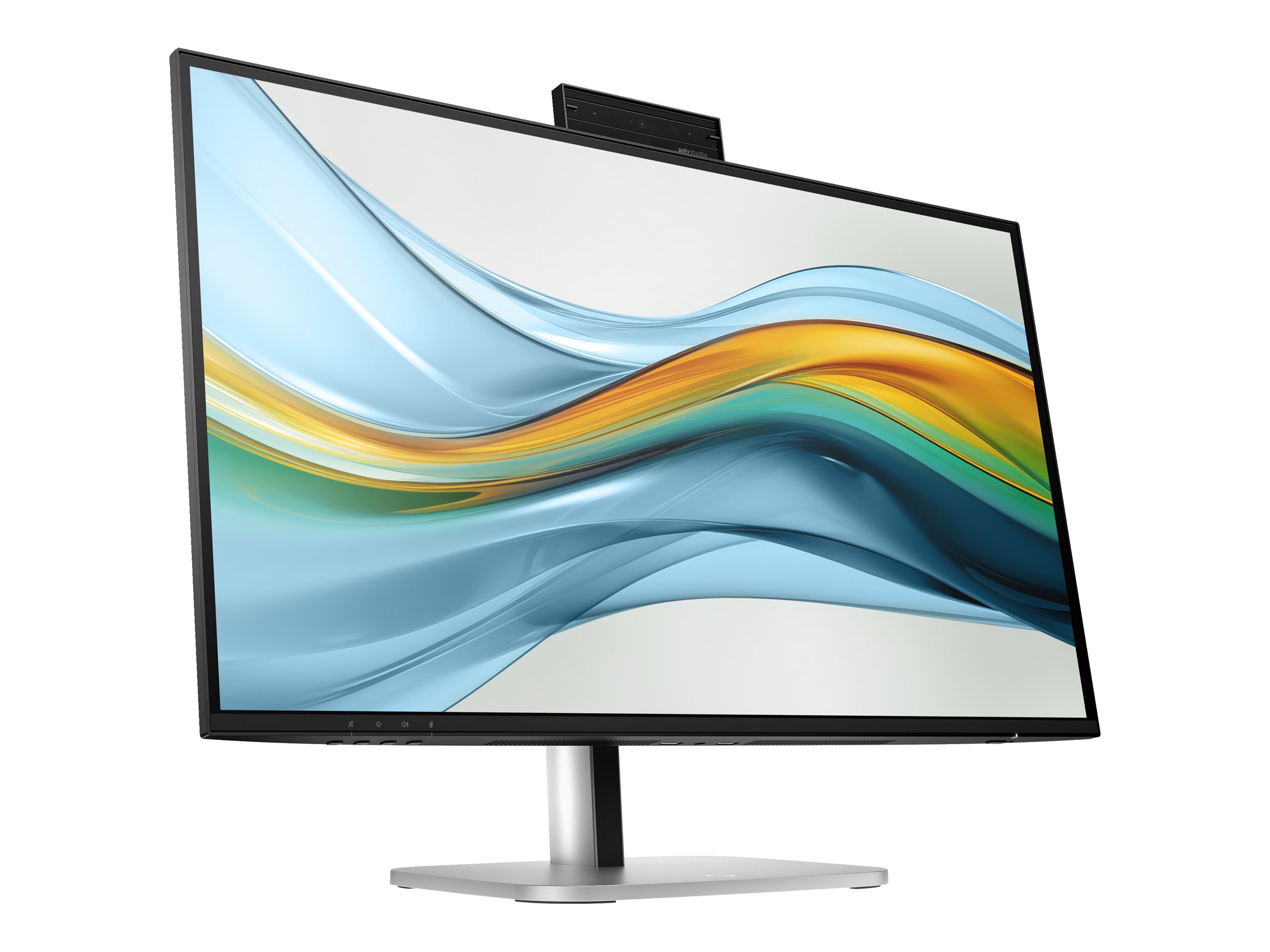 HP 527pm - Series 5 Pro - LED-Monitor - 68.6 cm (27")2560 x 1440 QHD @ 100 Hz - IPS - 350 cd/m² - 1500:1 - 5 ms - HDMI - DisplayPort - USB-C - Lautsprecher - Jet Black - natürliches Silber (Ständer) -