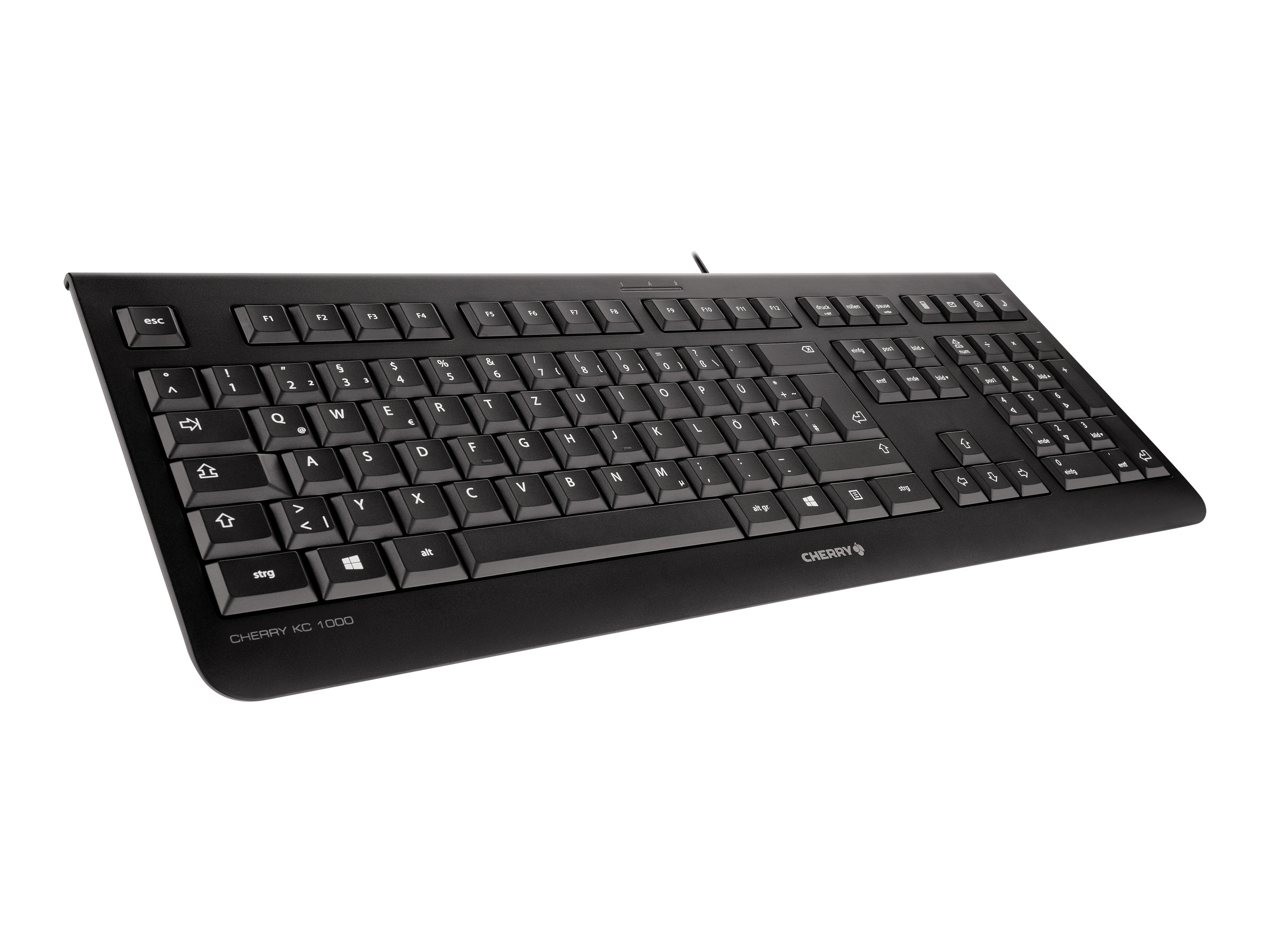 Cherry KC 1000 - Tastatur - GB - Schwarz - fürTERRA MINISERVER G5
